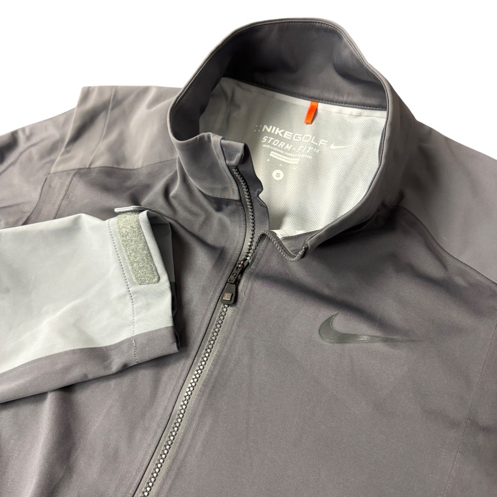 Nike Golf Storm-FIT 10 Jacket Mens Small Gray Full Zip 687028-021